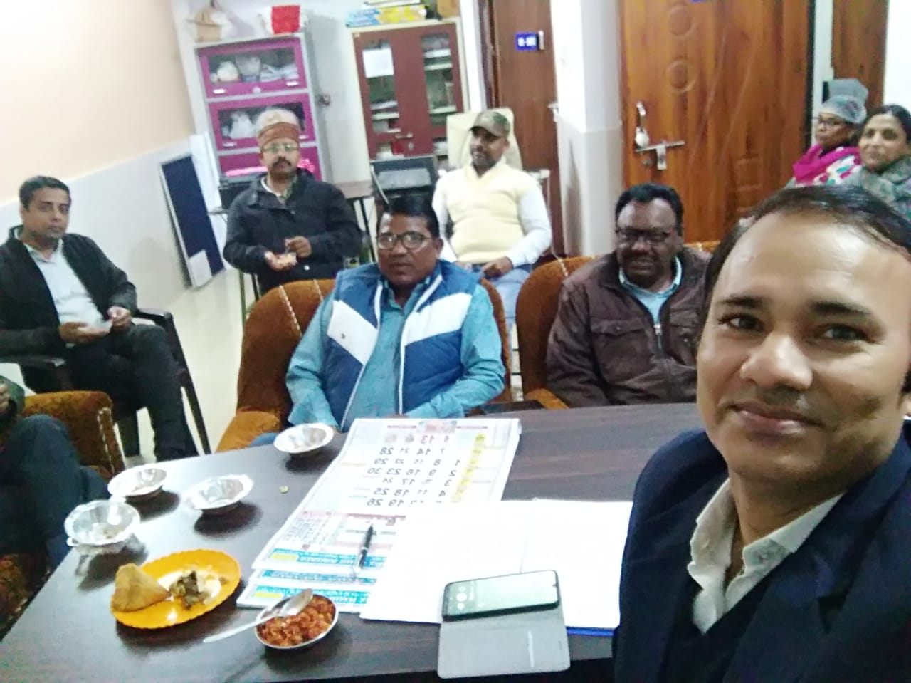 karyakarni meeting