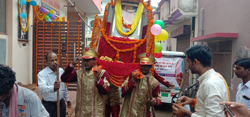 sai sewa sansthan ki sai palki yatra