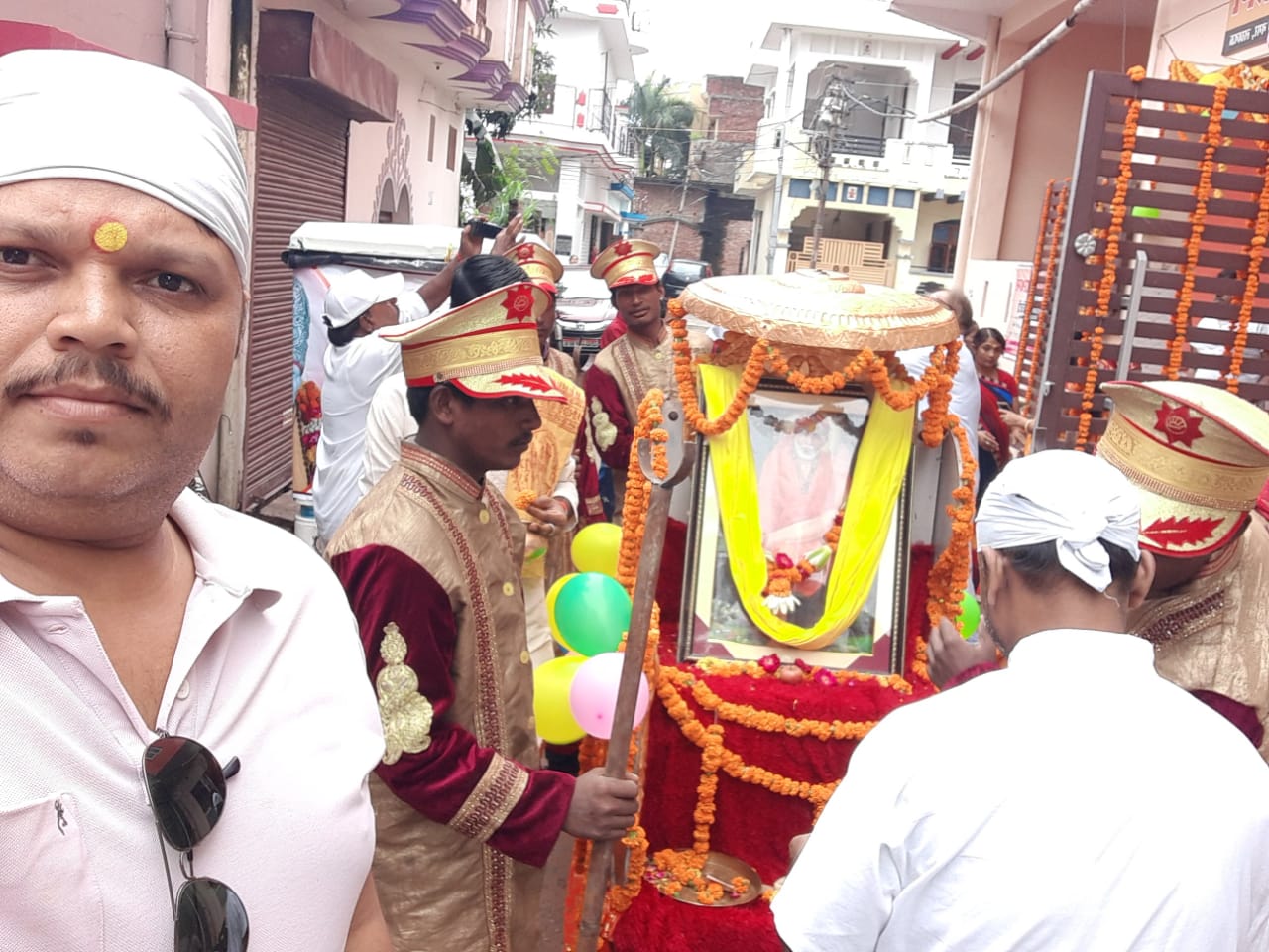 sai sewa sansthan ki sai palki yatra