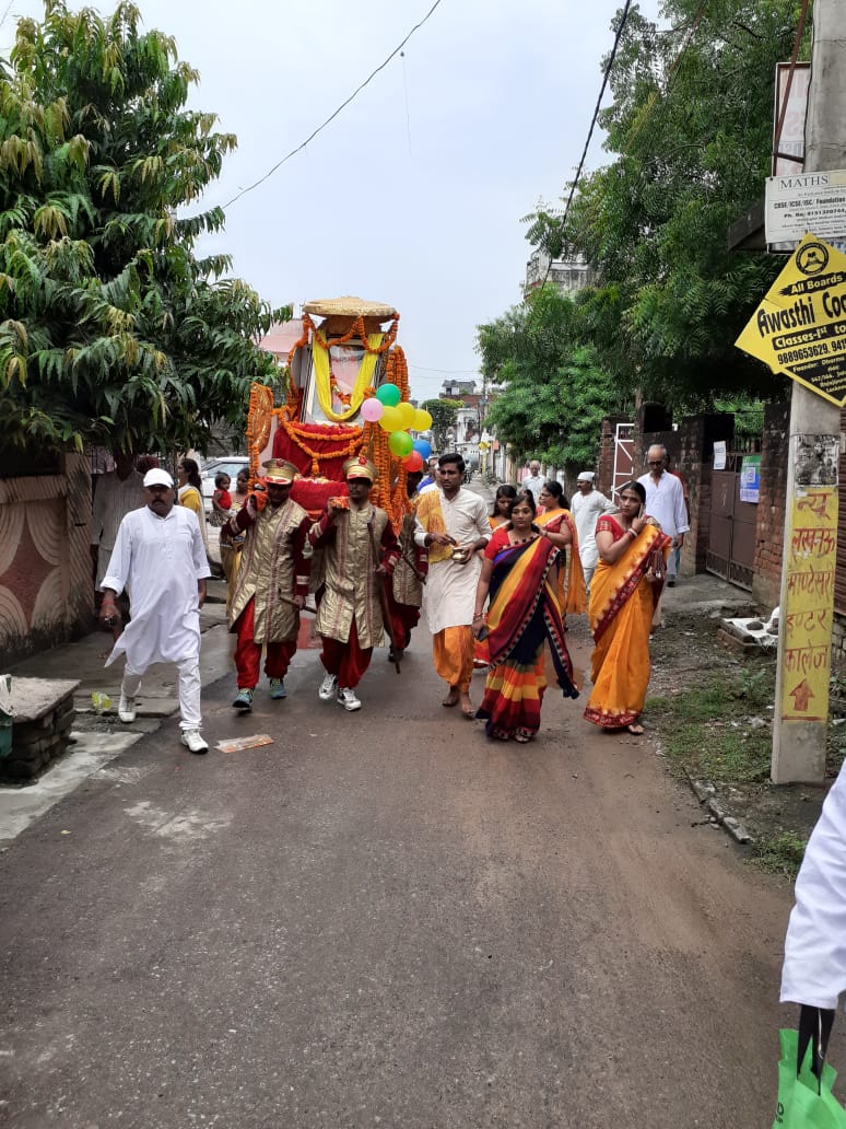 sai sewa sansthan ki sai palki yatra