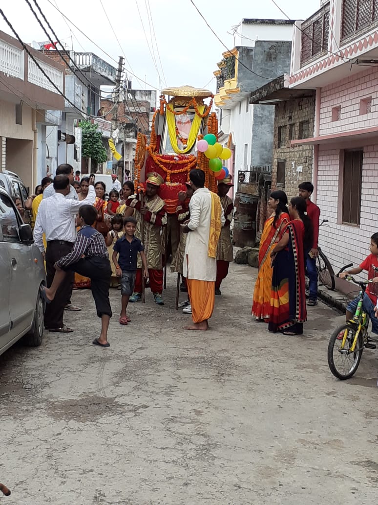 sai sewa sansthan ki sai palki yatra